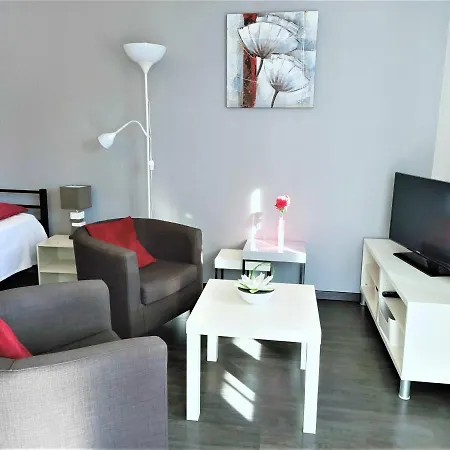 Apartman T1 Lumineux Avec Terrasse Et Parking Prive A - Fr-1-555-70 *