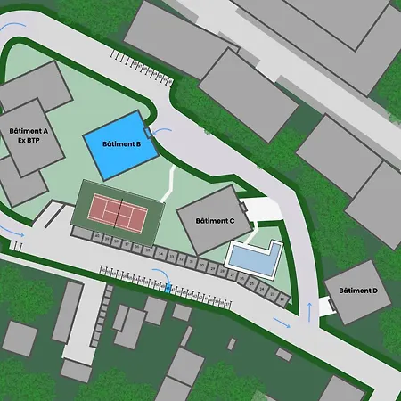 T1 Lumineux Avec Terrasse Et Parking Prive A - Fr-1-555-70 Διαμέρισμα